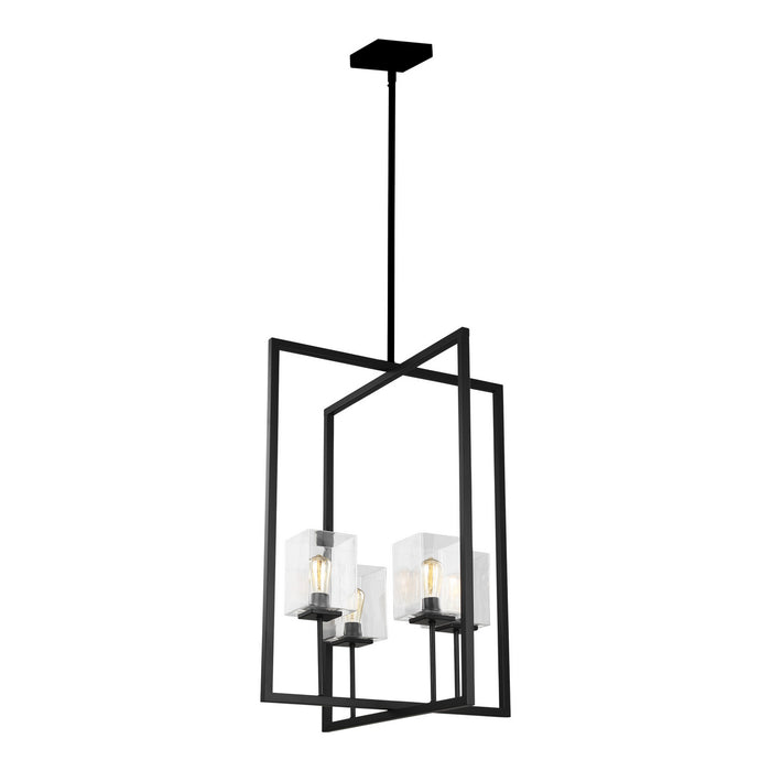 Myhouse Lighting Generation Lighting - 5341504-112 - Four Light Hall / Foyer - Mitte - Midnight Black