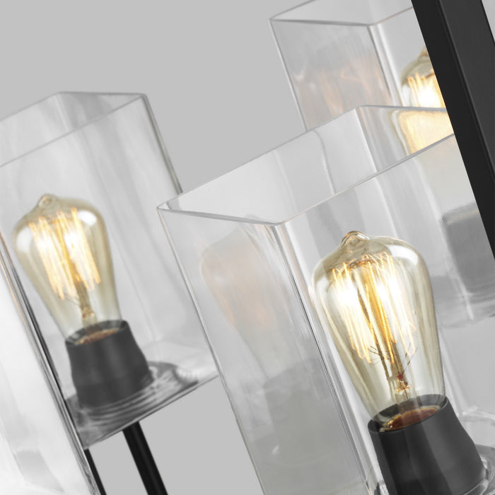 Myhouse Lighting Generation Lighting - 5341504-112 - Four Light Hall / Foyer - Mitte - Midnight Black