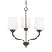 Myhouse Lighting Generation Lighting - 3102803-710 - Three Light Chandelier - Windom - Bronze