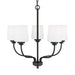 Myhouse Lighting Generation Lighting - 3102805-112 - Five Light Chandelier - Windom - Midnight Black