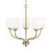 Myhouse Lighting Generation Lighting - 3102805-848 - Five Light Chandelier - Windom - Satin Brass