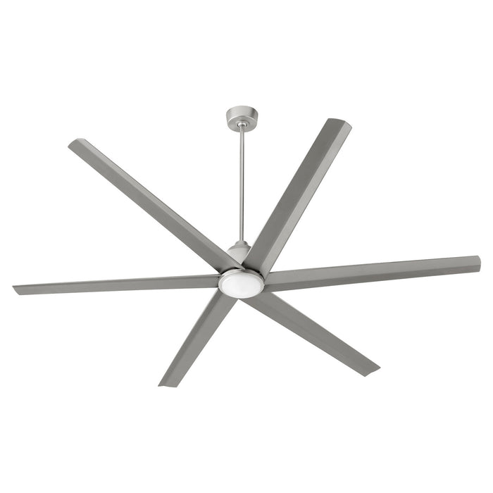 Myhouse Lighting Quorum - 20806-65 - 80"Ceiling Fan - Titus - Satin Nickel