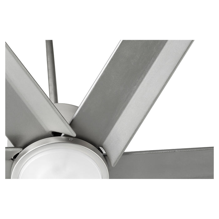 Myhouse Lighting Quorum - 20806-65 - 80"Ceiling Fan - Titus - Satin Nickel