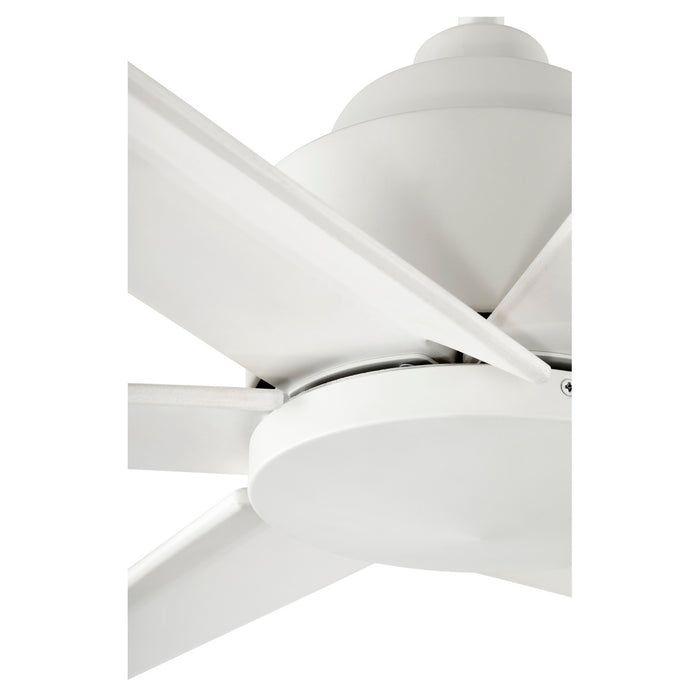 Myhouse Lighting Quorum - 20806-8 - 80"Ceiling Fan - Titus - Studio White