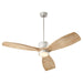 Myhouse Lighting Quorum - 30643-65 - 64"Ceiling Fan - Lurus - Satin Nickel