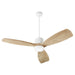 Myhouse Lighting Quorum - 30643-8 - 64"Ceiling Fan - Lurus - Studio White