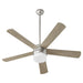 Myhouse Lighting Quorum - 37525-65 - 52"Ceiling Fan - Maxwell - Satin Nickel