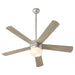 Myhouse Lighting Quorum - 37525-65 - 52"Ceiling Fan - Maxwell - Satin Nickel