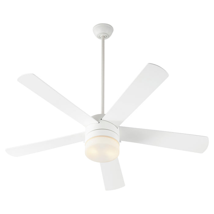 Myhouse Lighting Quorum - 37525-8 - 52"Ceiling Fan - Maxwell - Studio White