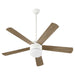 Myhouse Lighting Quorum - 37525-8 - 52"Ceiling Fan - Maxwell - Studio White