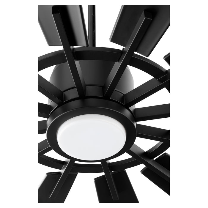 Myhouse Lighting Quorum - 46012-59 - 60"Patio Fan - Cirque - Matte Black