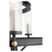 Myhouse Lighting Quorum - 629-96980 - Nine Light Chandelier - Empire - Textured Black w/ Aged Brass