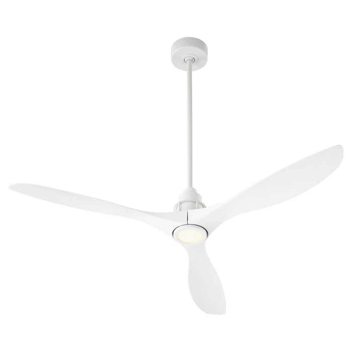 Myhouse Lighting Quorum - 97543-8 - 54"Ceiling Fan - Marino - Studio White