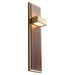 Myhouse Lighting Oxygen - 3-401-40 - LED Wall Sconce - Guapo - Aged Brass W/ Walnut