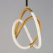 Myhouse Lighting ET2 - E25092-01BKGLD - LED Mini Pendant - Mobius - Black / Gold