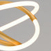 Myhouse Lighting ET2 - E25092-01BKGLD - LED Mini Pendant - Mobius - Black / Gold