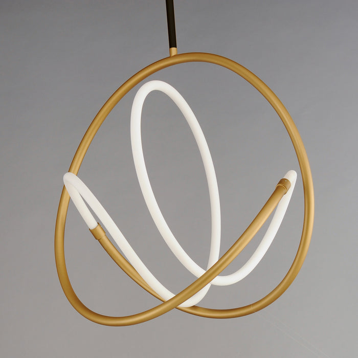 Myhouse Lighting ET2 - E25094-01BKGLD - LED Pendant - Mobius - Black / Gold