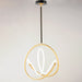 Myhouse Lighting ET2 - E25094-01BKGLD - LED Pendant - Mobius - Black / Gold