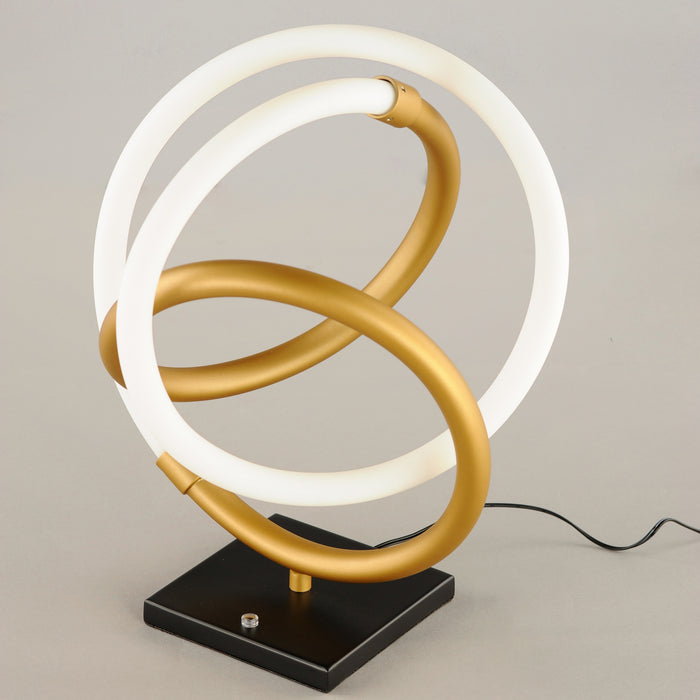 Myhouse Lighting ET2 - E25090-01BKGLD - LED Table Lamp - Mobius - Black / Gold