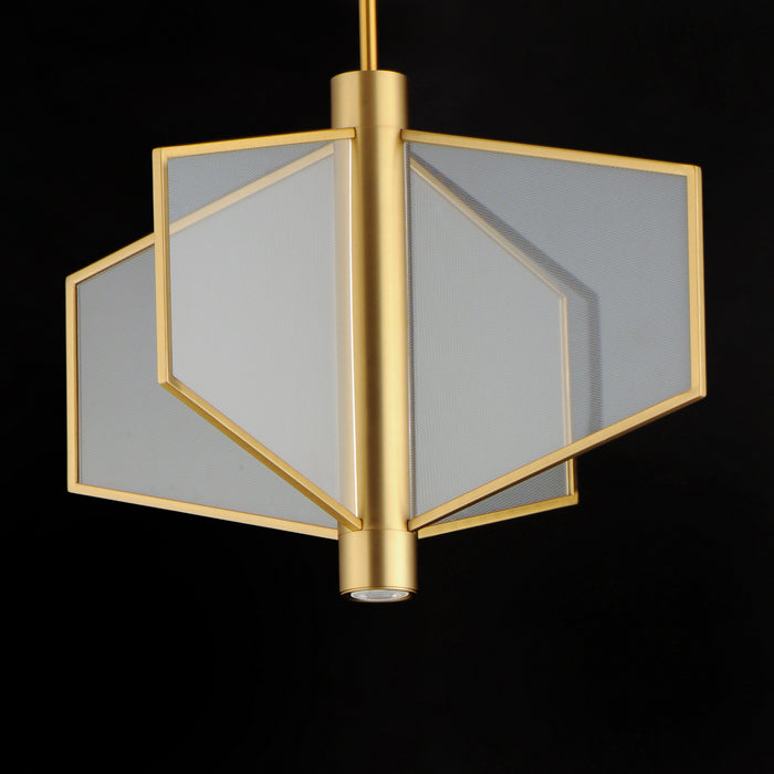 Myhouse Lighting ET2 - E25132-133NAB - LED Pendant - Telstar - Natural Aged Brass