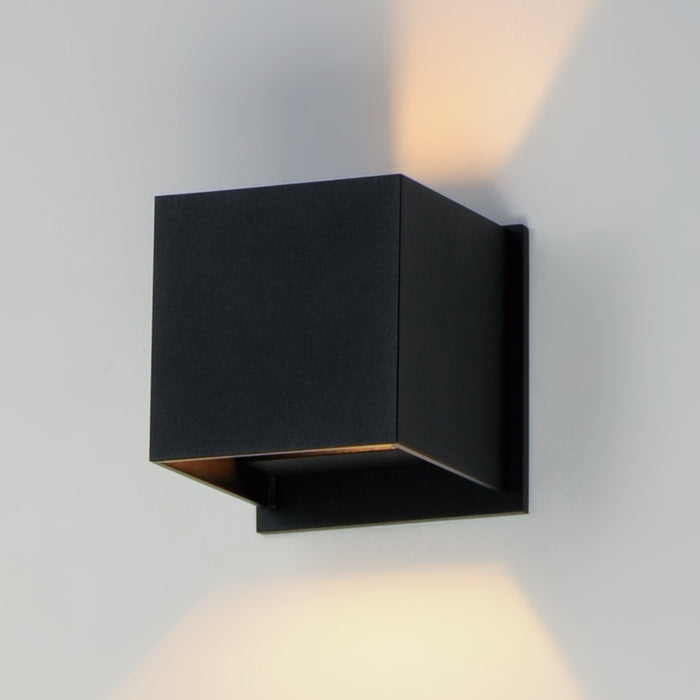 Myhouse Lighting ET2 - E41308-BK - LED Outdoor Wall Sconce - Alumilux Cube - Black