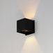 Myhouse Lighting ET2 - E41308-BK - LED Outdoor Wall Sconce - Alumilux Cube - Black