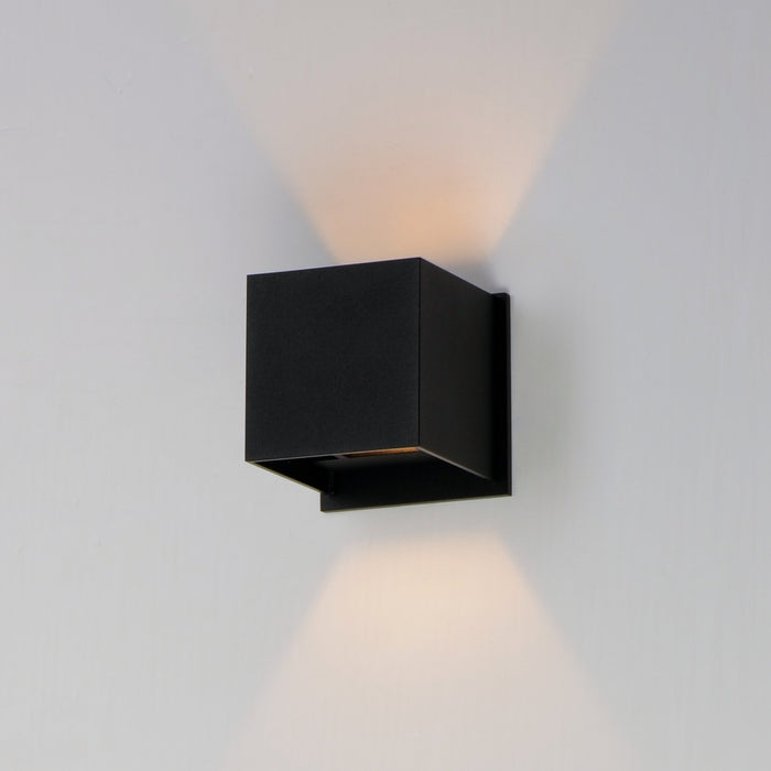 Myhouse Lighting ET2 - E41308-BK - LED Outdoor Wall Sconce - Alumilux Cube - Black