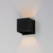 Myhouse Lighting ET2 - E41308-BK - LED Outdoor Wall Sconce - Alumilux Cube - Black