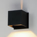 Myhouse Lighting ET2 - E41308-BK - LED Outdoor Wall Sconce - Alumilux Cube - Black