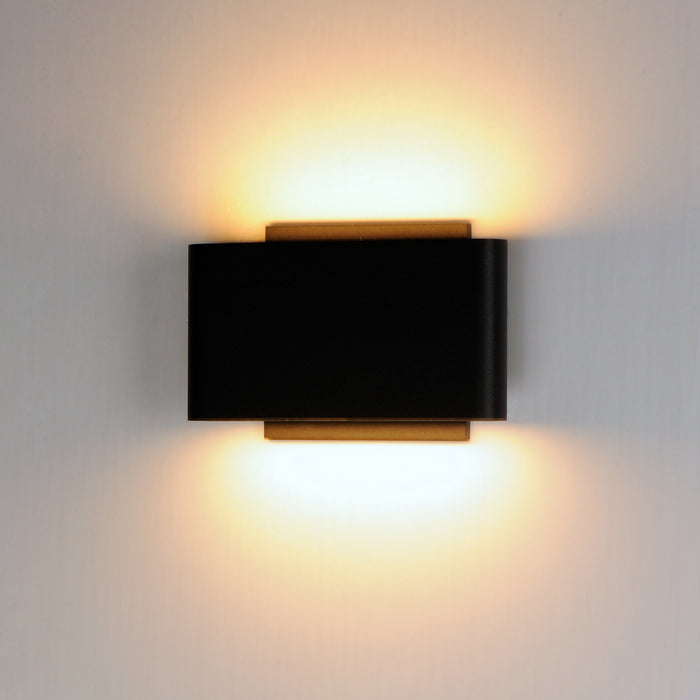 Myhouse Lighting ET2 - E41310-BK - LED Outdoor Wall Sconce - Alumilux Spartan - Black