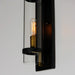 Myhouse Lighting Maxim - 2640BKAB - One Light Wall Sconce - Capitol - Black / Antique Brass