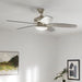 Myhouse Lighting Kichler - 330163NI - 52"Ceiling Fan - Renew Designer - Painted Brushed Nickel