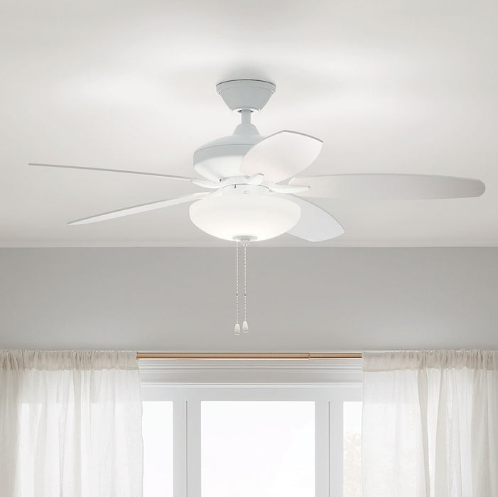 Myhouse Lighting Kichler - 330161MWH - 52"Ceiling Fan - Renew Select - Matte White