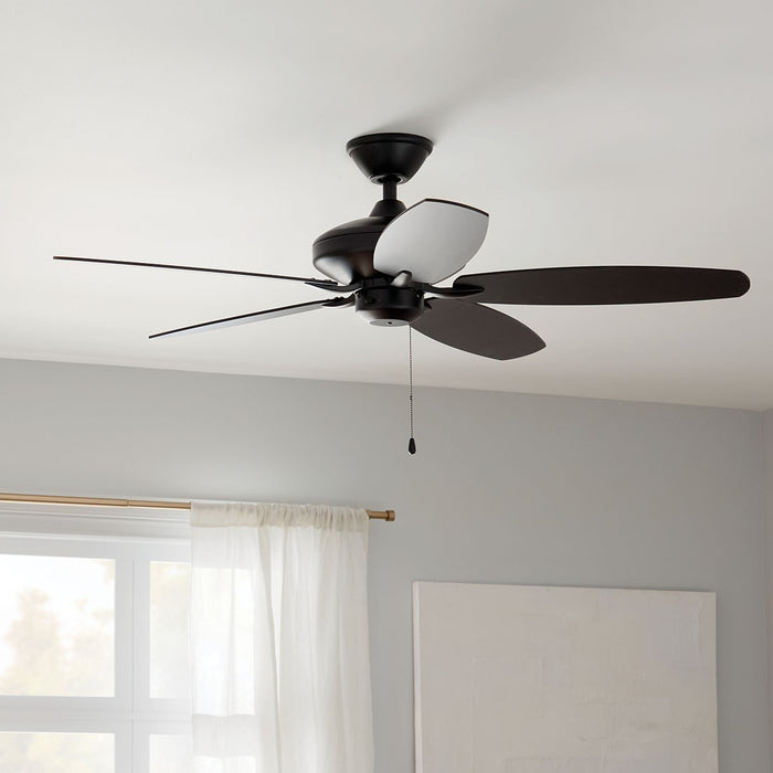 Myhouse Lighting Kichler - 330160SBK - 52"Ceiling Fan - Renew - Satin Black