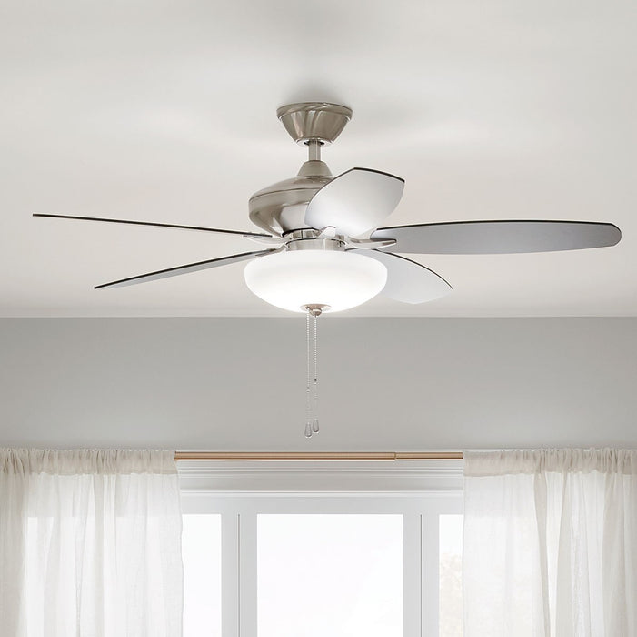 Myhouse Lighting Kichler - 330161BSS - 52"Ceiling Fan - Renew Select - Brushed Stainless Steel