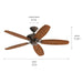 Myhouse Lighting Kichler - 330165SNB - 52"Ceiling Fan - Renew Patio - Satin Natural Bronze