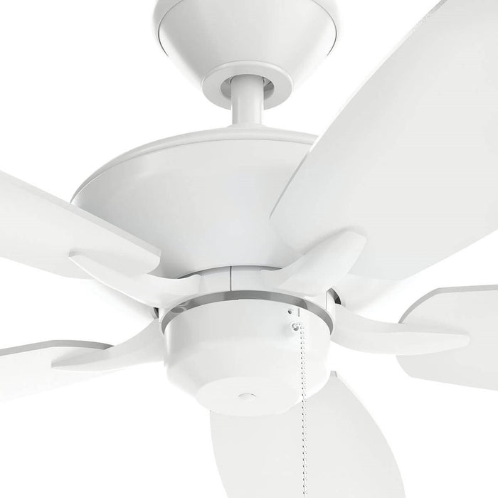 Myhouse Lighting Kichler - 330164MWH - 52"Ceiling Fan - Renew Es - Matte White