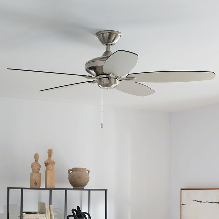 Myhouse Lighting Kichler - 330164BSS - 52"Ceiling Fan - Renew Es - Brushed Stainless Steel