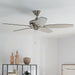 Myhouse Lighting Kichler - 330164BSS - 52"Ceiling Fan - Renew Es - Brushed Stainless Steel