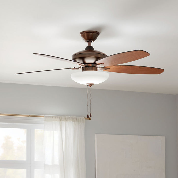 Myhouse Lighting Kichler - 330161OBB - 52"Ceiling Fan - Renew Select - Oil Brushed Bronze