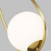Myhouse Lighting Visual Comfort Studio - AEP1001BBS - One Light Pendant - Galassia - Burnished Brass