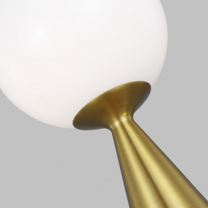 Myhouse Lighting Visual Comfort Studio - AET1021BBS1 - One Light Table Lamp - Galassia - Burnished Brass