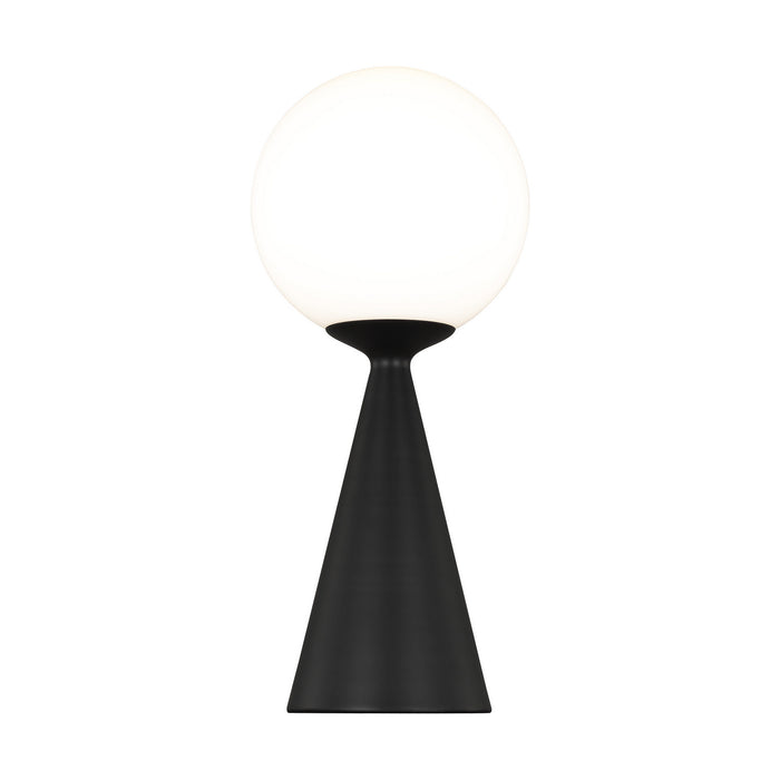 Myhouse Lighting Visual Comfort Studio - AET1021MBK1 - One Light Table Lamp - Galassia - Midnight Black