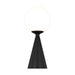 Myhouse Lighting Visual Comfort Studio - AET1021MBK1 - One Light Table Lamp - Galassia - Midnight Black