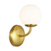 Myhouse Lighting Visual Comfort Studio - AEV1011BBS - One Light Vanity - Galassia - Burnished Brass