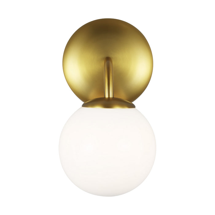 Myhouse Lighting Visual Comfort Studio - AEV1011BBS - One Light Vanity - Galassia - Burnished Brass