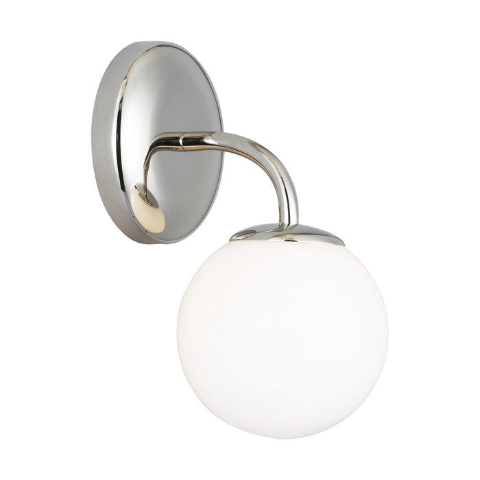 Myhouse Lighting Visual Comfort Studio - AEV1011PN - One Light Vanity - Galassia - Polished Nickel