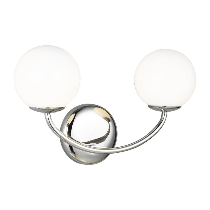 Myhouse Lighting Visual Comfort Studio - AEV1012PN - Two Light Vanity - Galassia - Polished Nickel