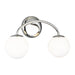 Myhouse Lighting Visual Comfort Studio - AEV1012PN - Two Light Vanity - Galassia - Polished Nickel