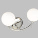 Myhouse Lighting Visual Comfort Studio - AEV1012PN - Two Light Vanity - Galassia - Polished Nickel